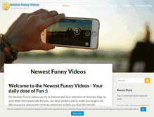 Tablet Screenshot of newestvids.com